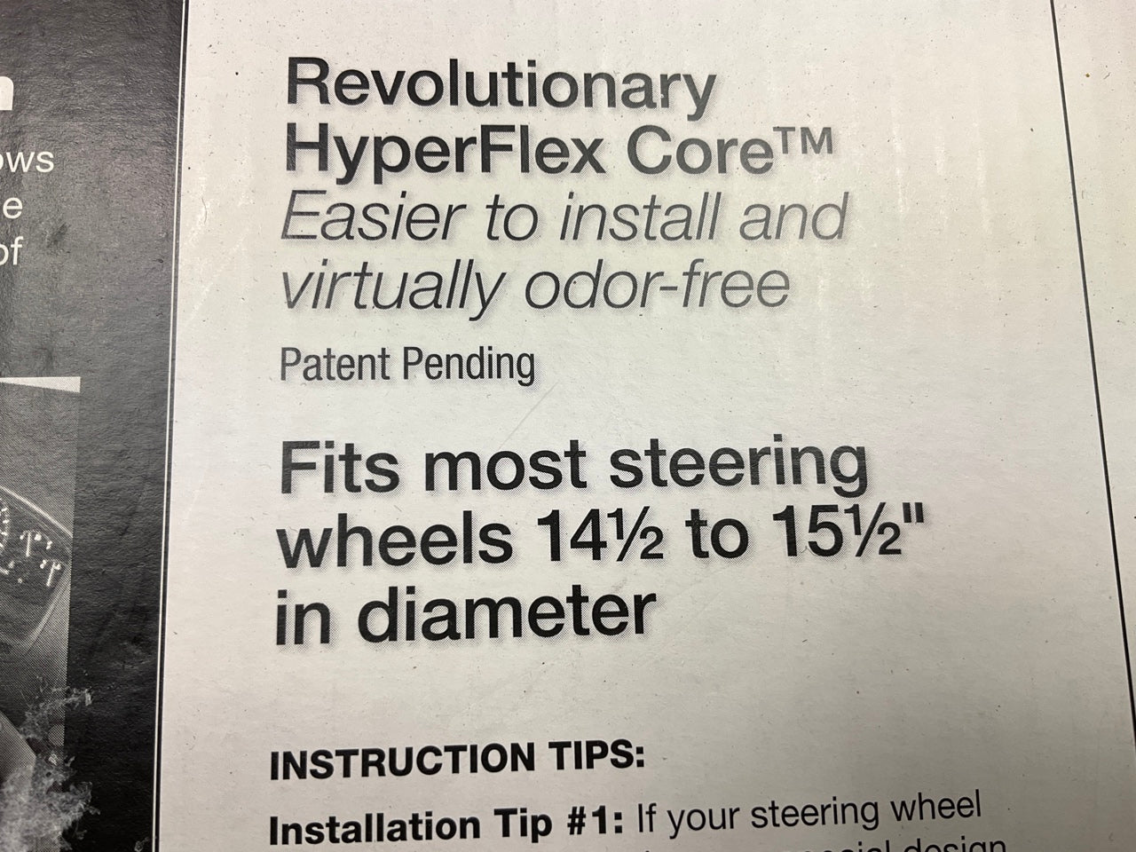 Bell 97056-9 Glitter Crystals Steering Wheel Cover W/ Hyperflex Core 14.5''-15.5''