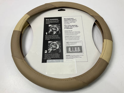 Bell 97313-9 STRATOS TAN Steering Wheel Cover W/ Hyperflex Core 14.5''-15.5''