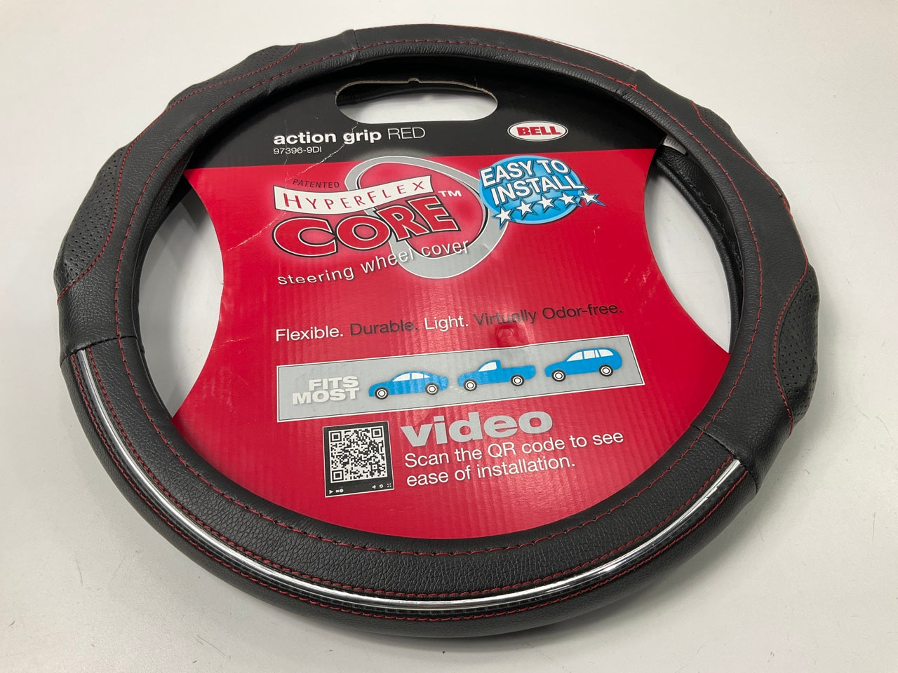 Bell 97396-9DI Hyperflex Core Steering Wheel Cover 14-1/2''-15-1/2''