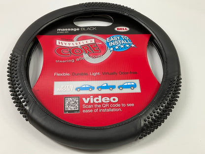 Bell 97462-9DI Steering Wheel Cover W/ Hyperflex Core Message Black 14.5''-15.5''