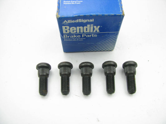 (5) Bendix 142102 Wheel Lug Studs