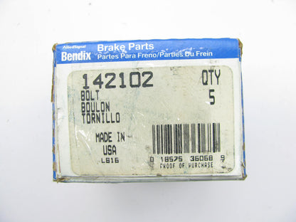 (5) Bendix 142102 Wheel Lug Studs