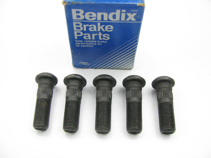 (5) Bendix 142151 Wheel Lug Studs