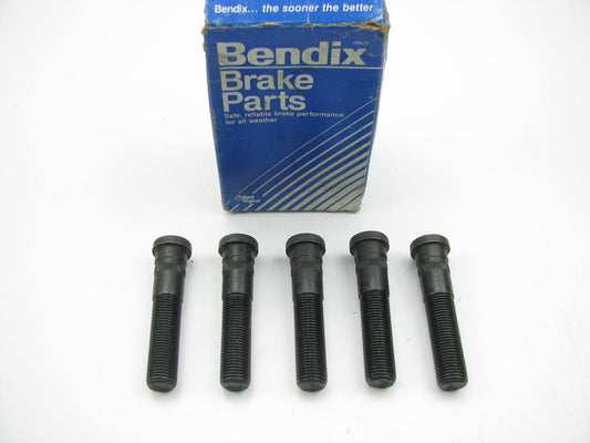 (x5) Bendix 142167 Wheel Lug Studs - Rear Left