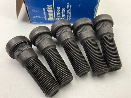 (5) Bendix 142183 Front Wheel Lug Studs