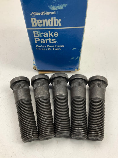 (5) Bendix 142189 Wheel Lug Studs