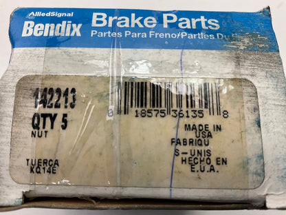 (5) Bendix 142213 Wheel Lug Nuts (for Aluminum Wheels Only)