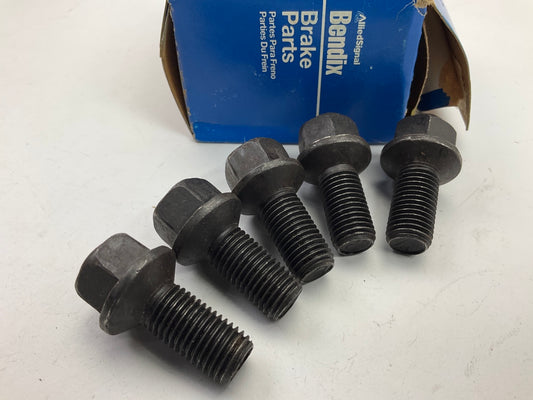 (5) Bendix 142259 Wheel Lug Bolt Nuts - Replaces VW 321601139