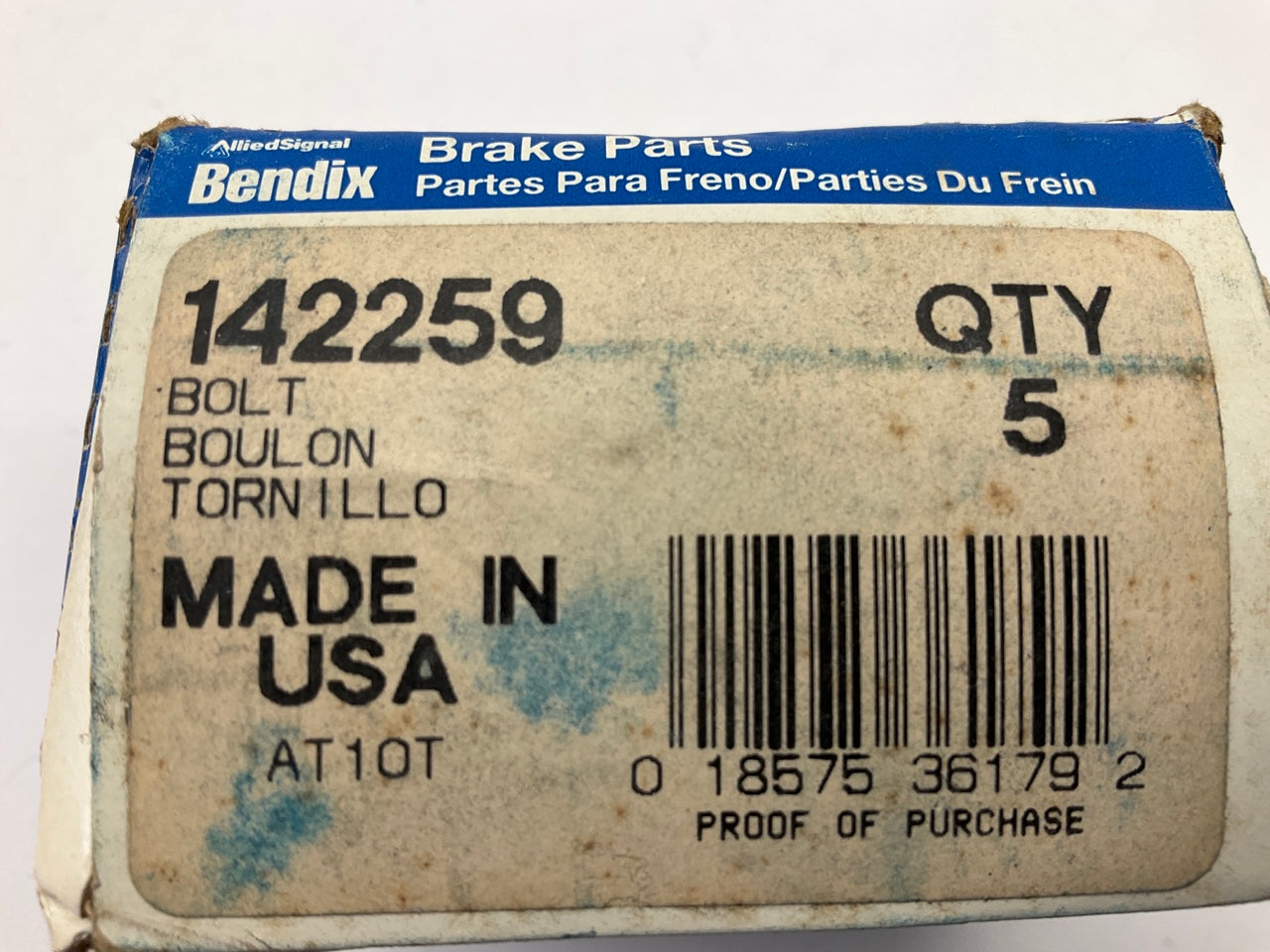 (5) Bendix 142259 Wheel Lug Bolt Nuts - Replaces VW 321601139