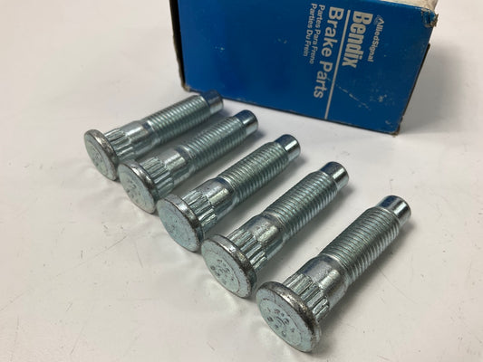 (5) Bendix 142301 Front Wheel Lug Studs