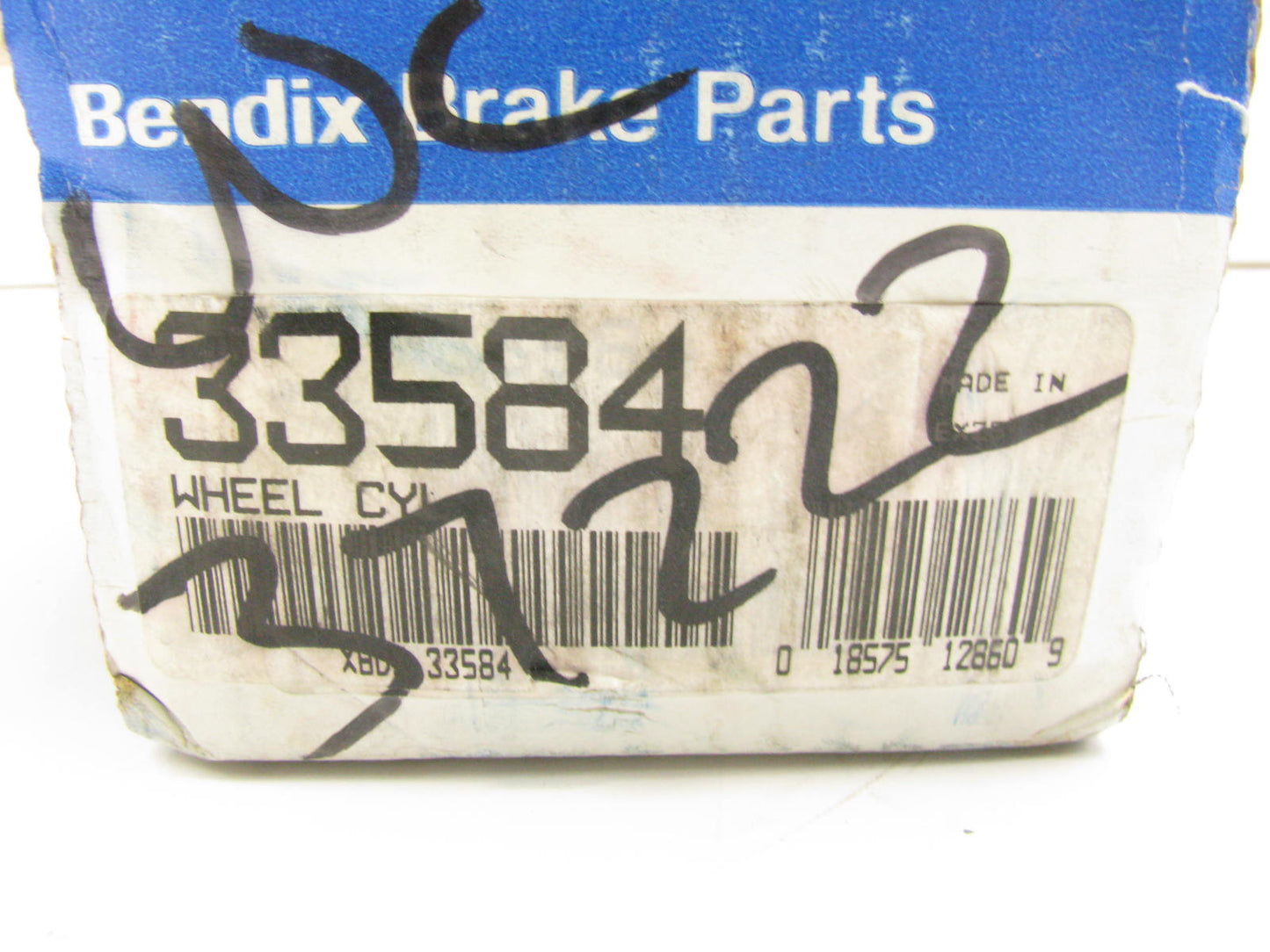 Bendix 33584 Drum Brake Wheel Cylinder - Rear Left Upper