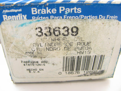 Bendix 33639 Drum Brake Wheel Cylinder - Rear Left / Right