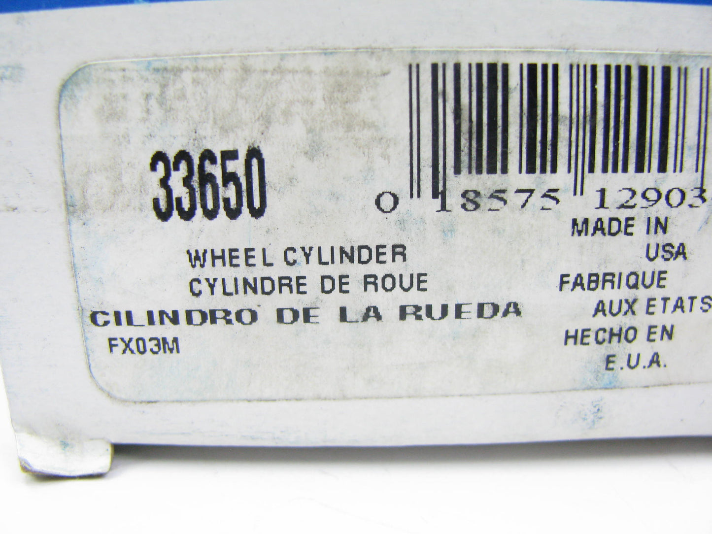 Bendix 33650 Drum Brake Wheel Cylinder - Rear Right 1969-1974 Ford E-200