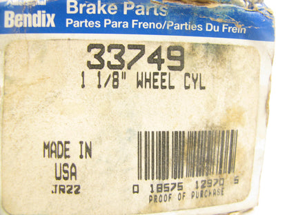 Bendix 33749 Drum Brake Wheel Cylinder - Front Right