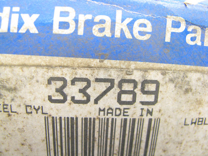Bendix 33789 FRONT LEFT Drum Brake Wheel Cylinder