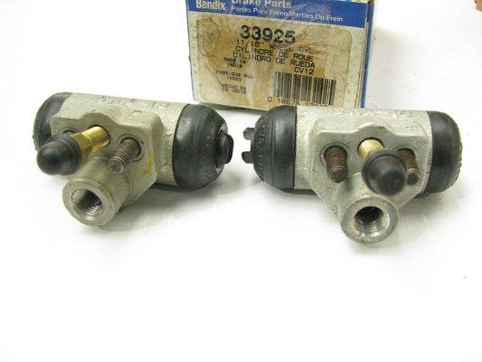 (2) Bendix 33925 Rear Drum Brake Wheel Cylinder