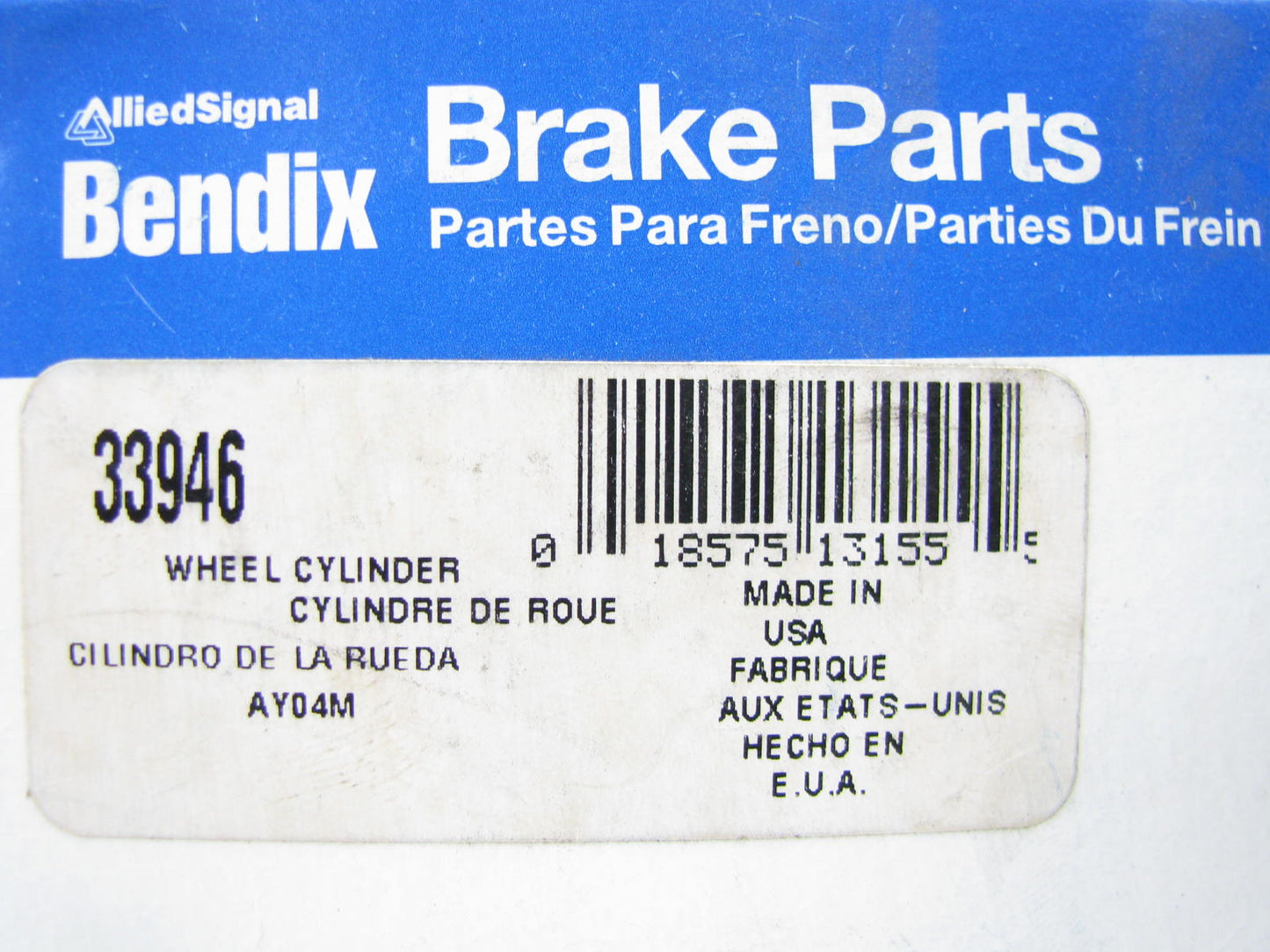 Bendix 33946 Drum Brake Wheel Cylinder