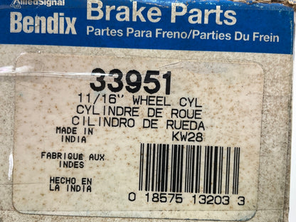 Bendix 33951 Rear Right Drum Brake Wheel Cylinder