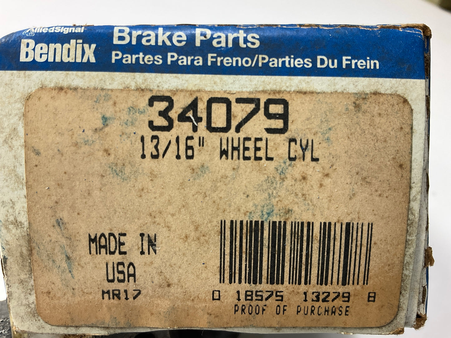 Bendix 34079 Rear Right Drum Brake Wheel Cylinder 1991-02 Accord, 1997-01 CR-V