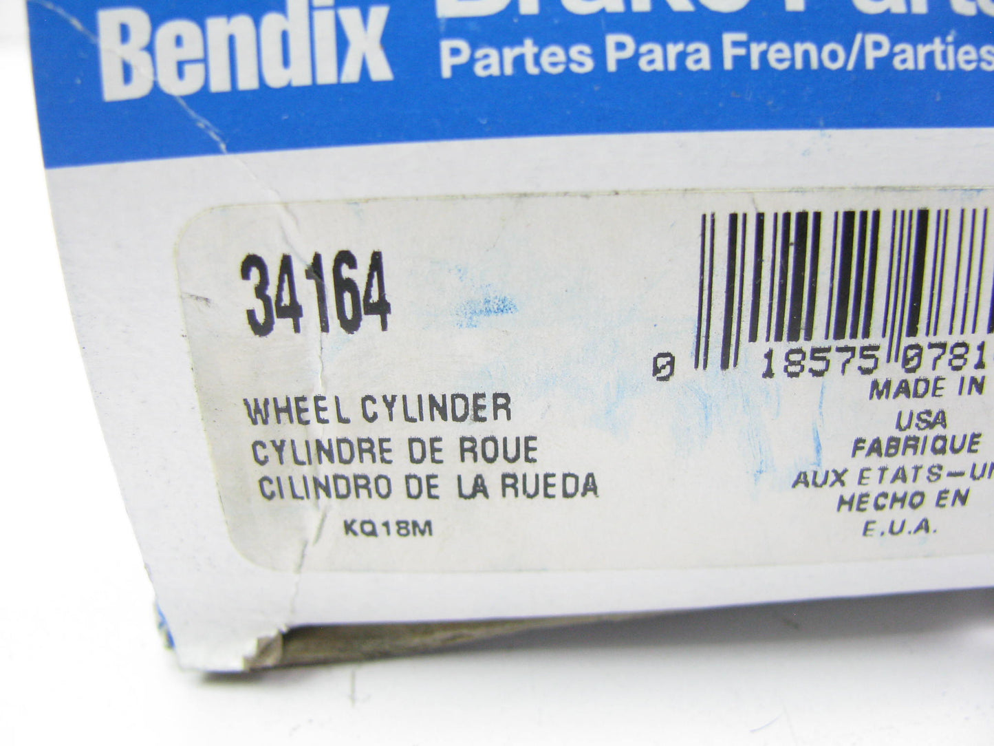 Bendix 34164 Rear Drum Brake Wheel Cylinder