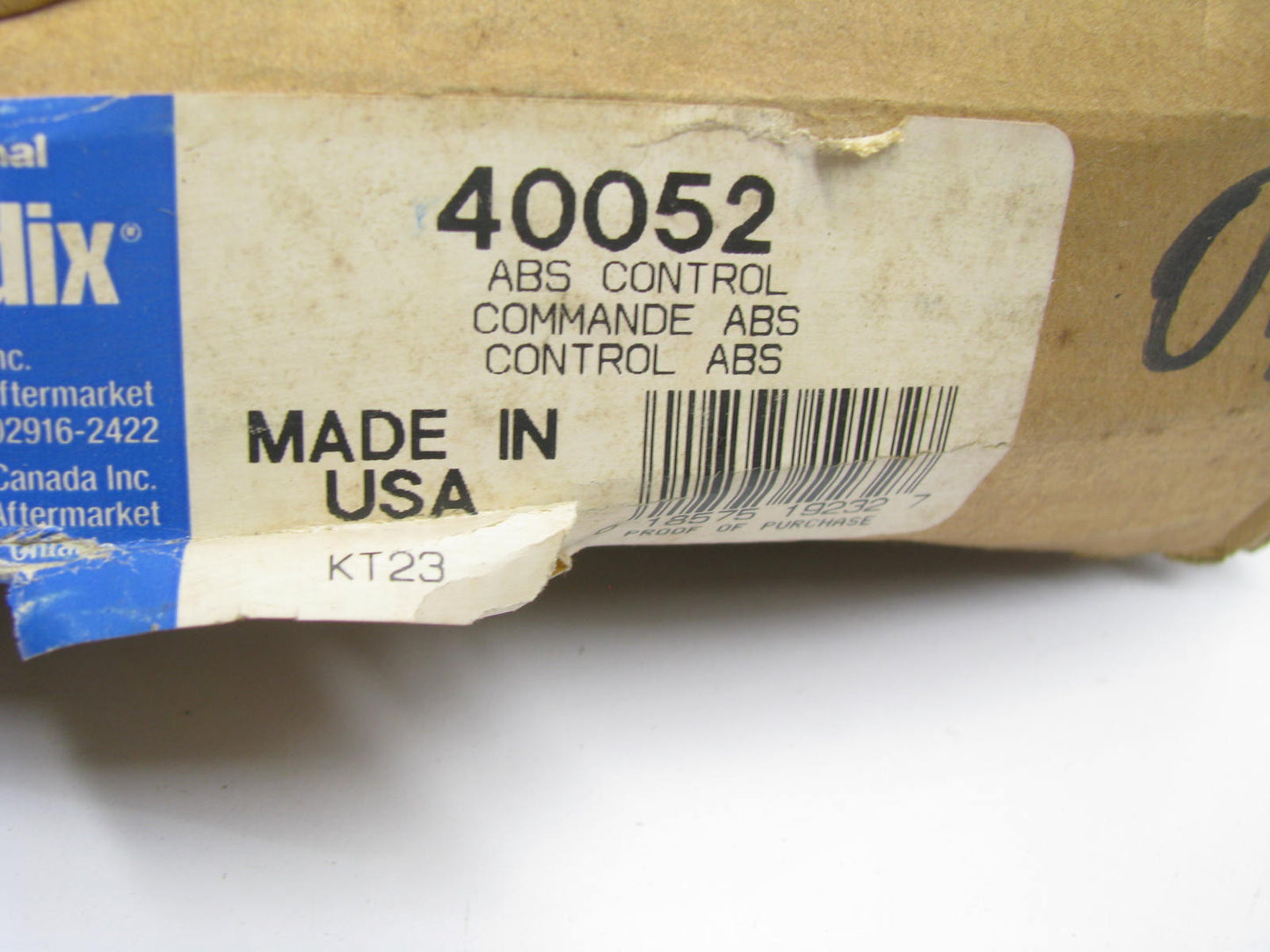 Bendix 40052 ABS Control Module -  Ford # F3PF-2C018-EA