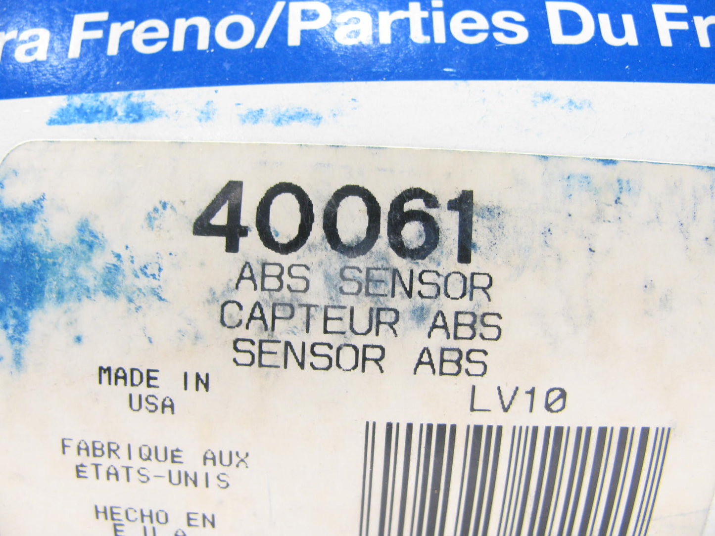 Bendix 40061 Rear Left ABS Wheel Speed Sensor For 1990-1992 Monaco Premier