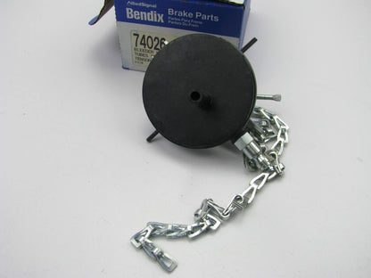 Bendix 74026 Round Tank Brake Bleeder Adapter Branick T3506  3 1/4'' Diameter