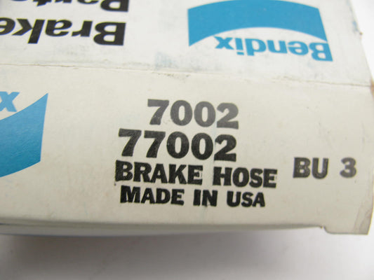 Bendix 77002 Front Left Brake Hydraulic Hose For 1967-68 Datsun 520 1975-77 620