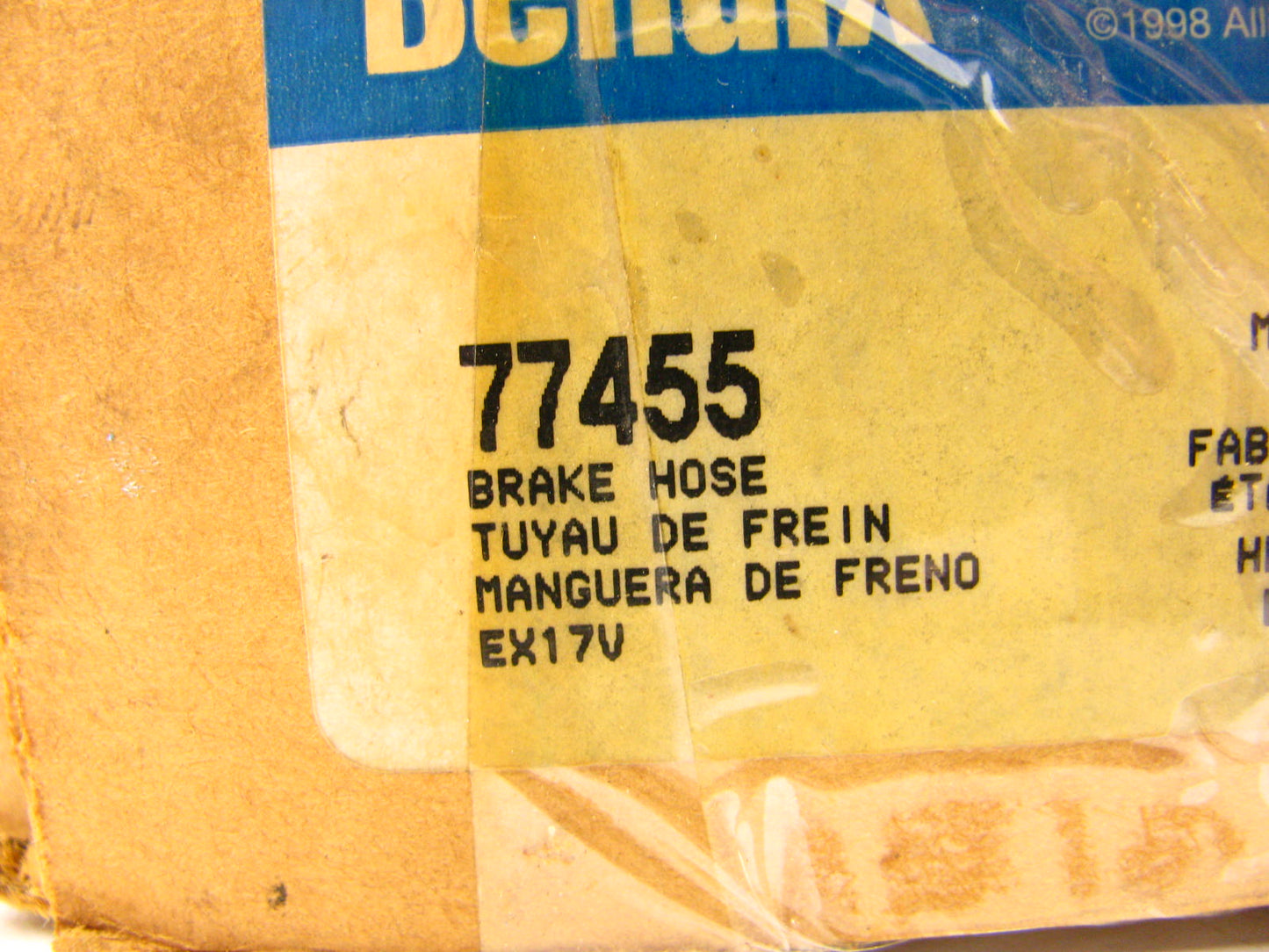Bendix 77455 FRONT RIGHT Brake Hose 1980-1985 Ford B600 B700 F600 F700 F800