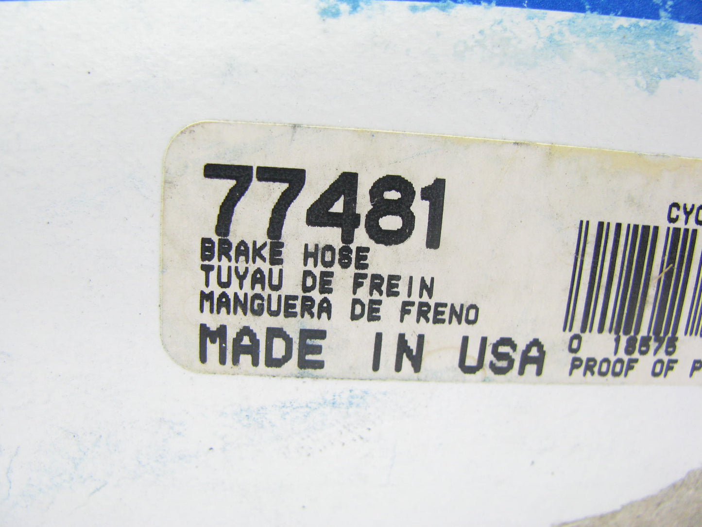 Bendix 77481 Front Brake Hydraulic Hose 1980-82 B/C6000 80-87 C5000 80-85 C7000