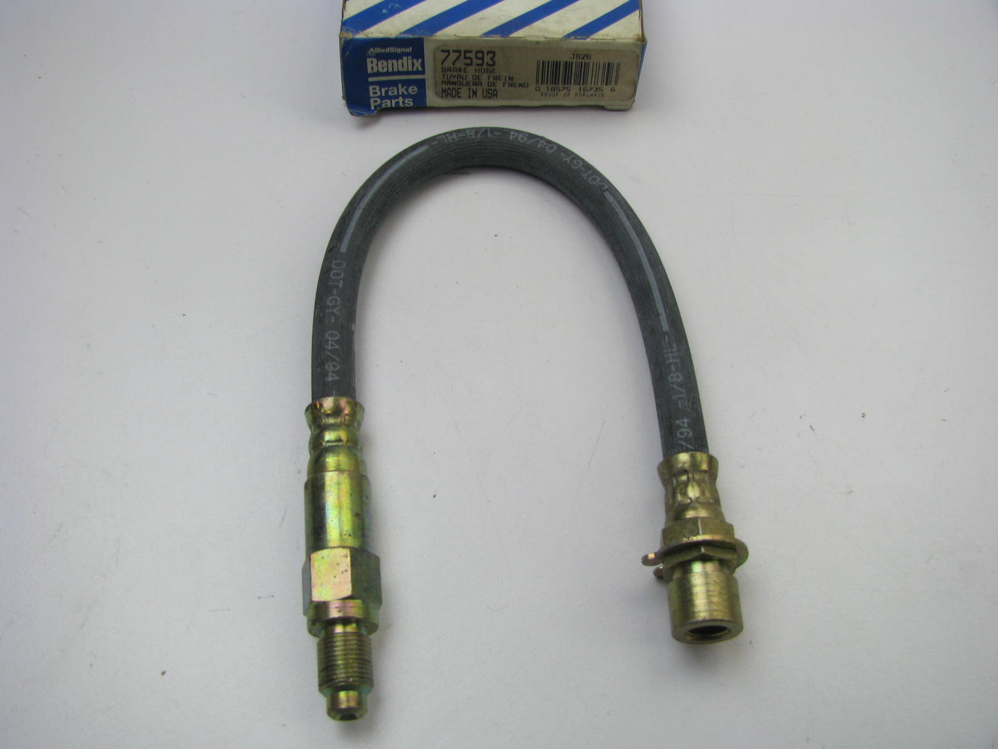 Bendix 77593 Front Left Brake Hydraulic Hose For 1987-88 Cougar 1988 Thunderbird
