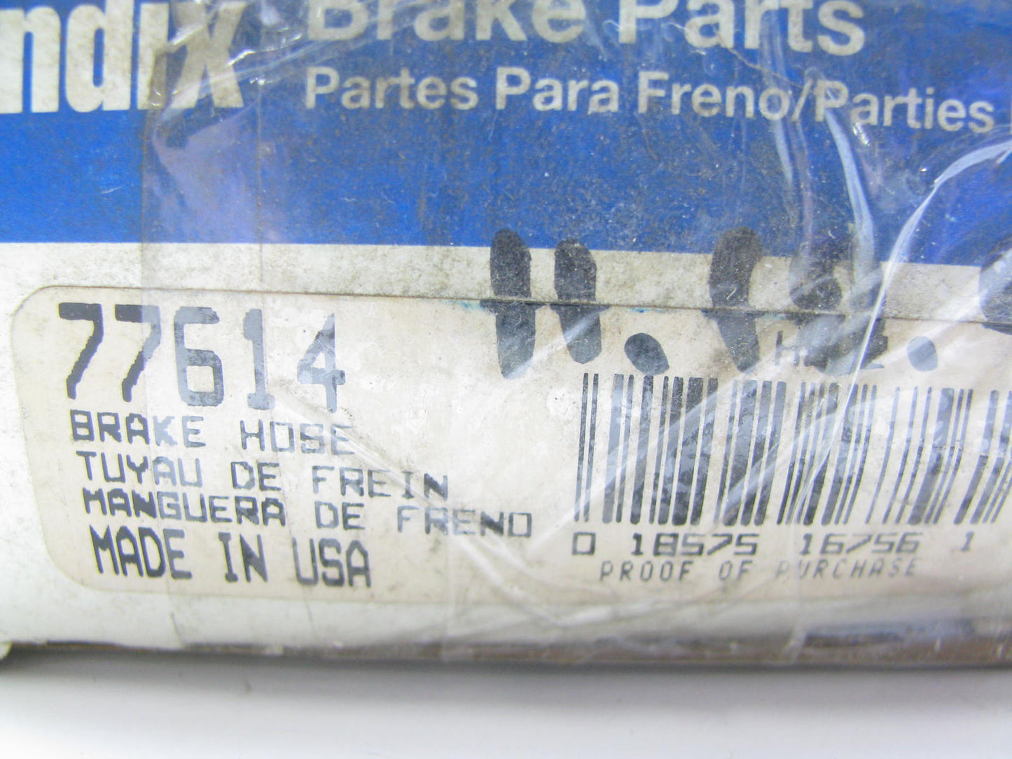 Bendix 77614 Brake Hydraulic Hose - Rear Center