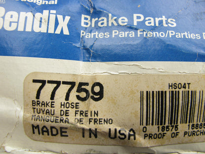 Bendix 77759 Rear Brake Hydraulic Hose For 1985-1988 Nissan Maxima