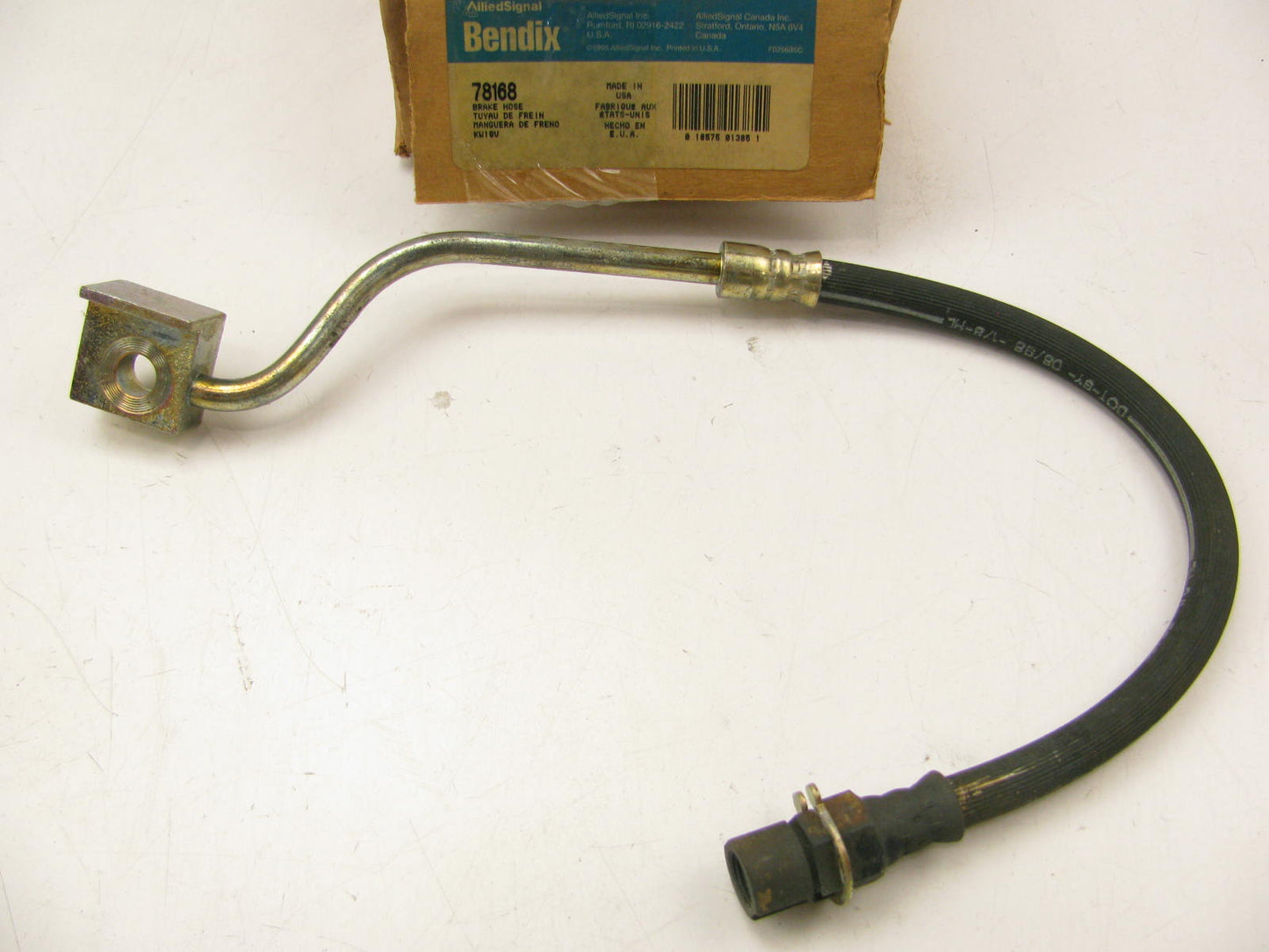 Bendix 78168 Front Right Brake Hydraulic Hose For 1987-1993 Ford Mustang