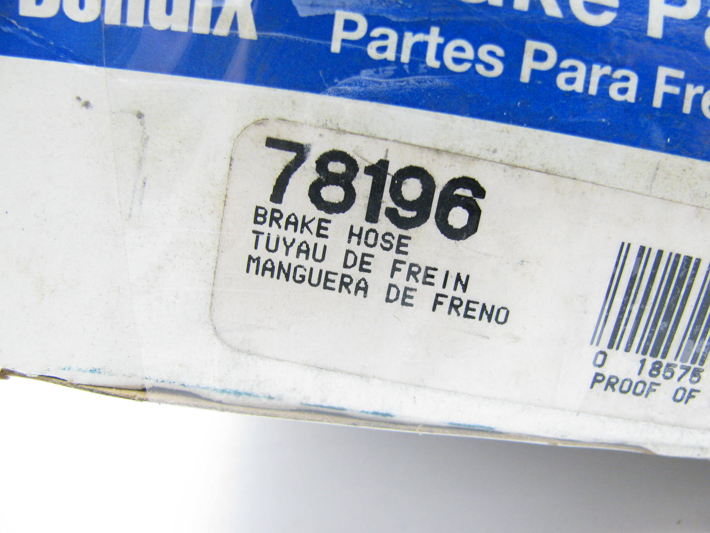 Bendix 78196 FRONT LEFT Brake Hose - 1993-1994 Explorer, 1994 Navajo