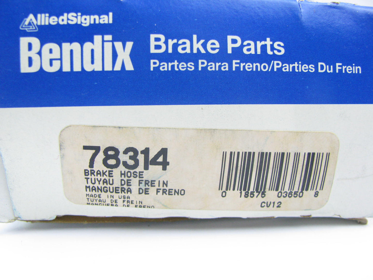 Bendix 78314 Front Right Brake Hydraulic Hose for 1993-1994 Lincoln Continental