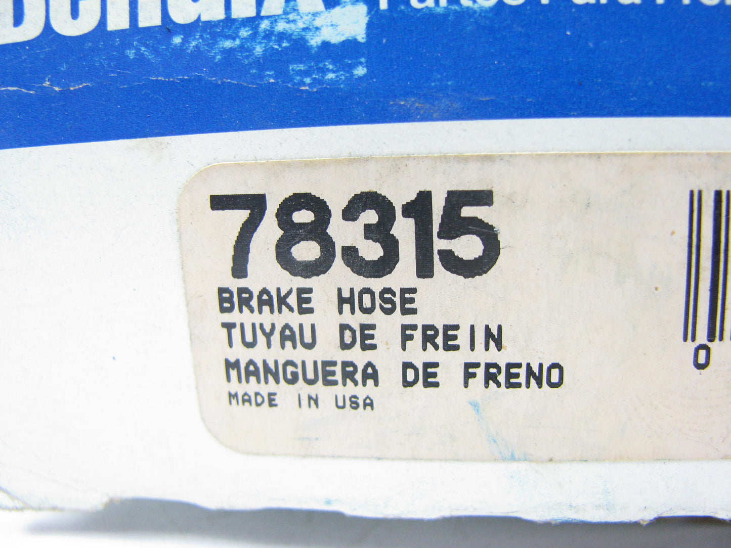 Bendix 78315 Front Left Brake Hydraulic Hose 1993-1994 Lincoln Continental