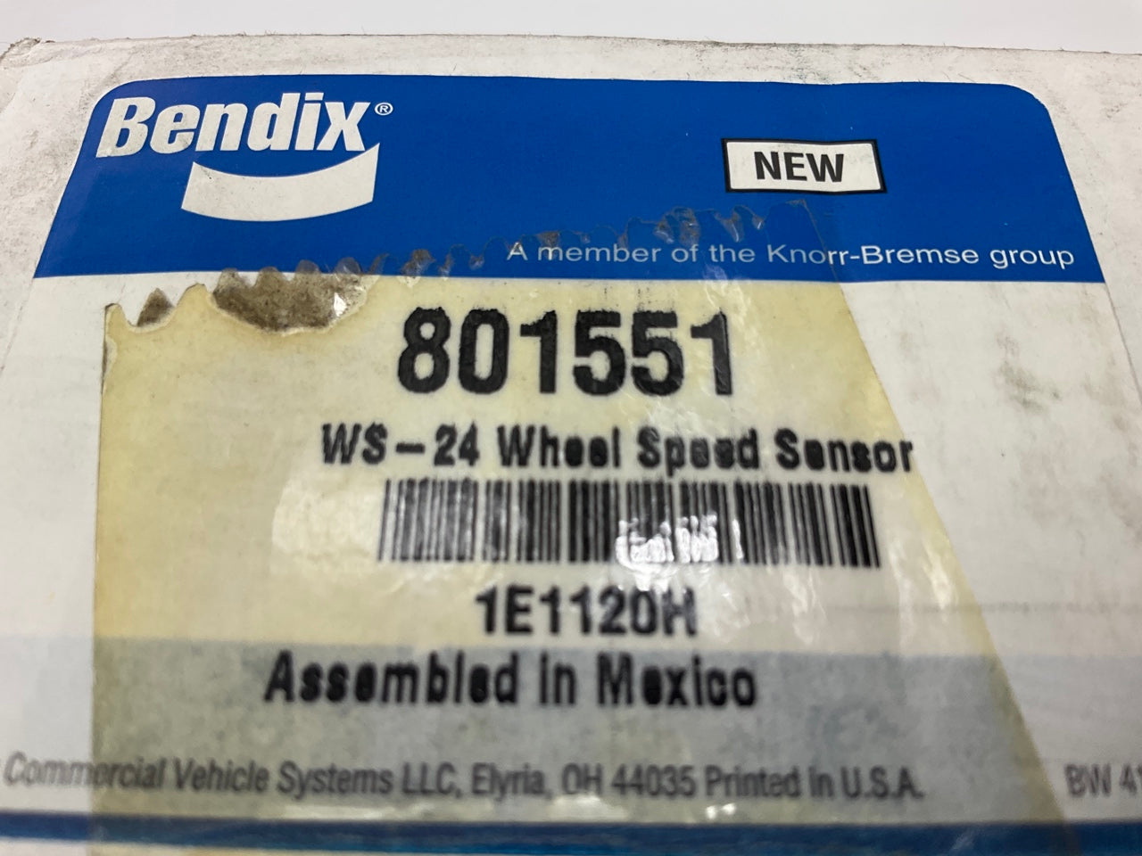 Bendix 801551 Rear Anti-Lock ABS Brake Wheel Sensor WS-24 5C4Z-2C204-EA