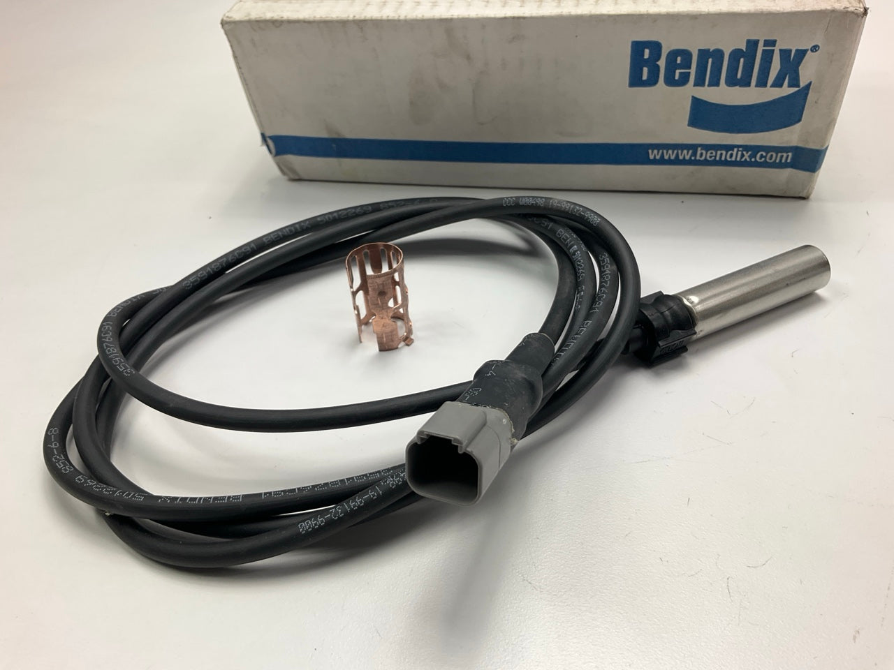 Bendix 801552 ABS Wheel Speed Sensor Replaces F4HZ2B372A 5C4Z2C204DA