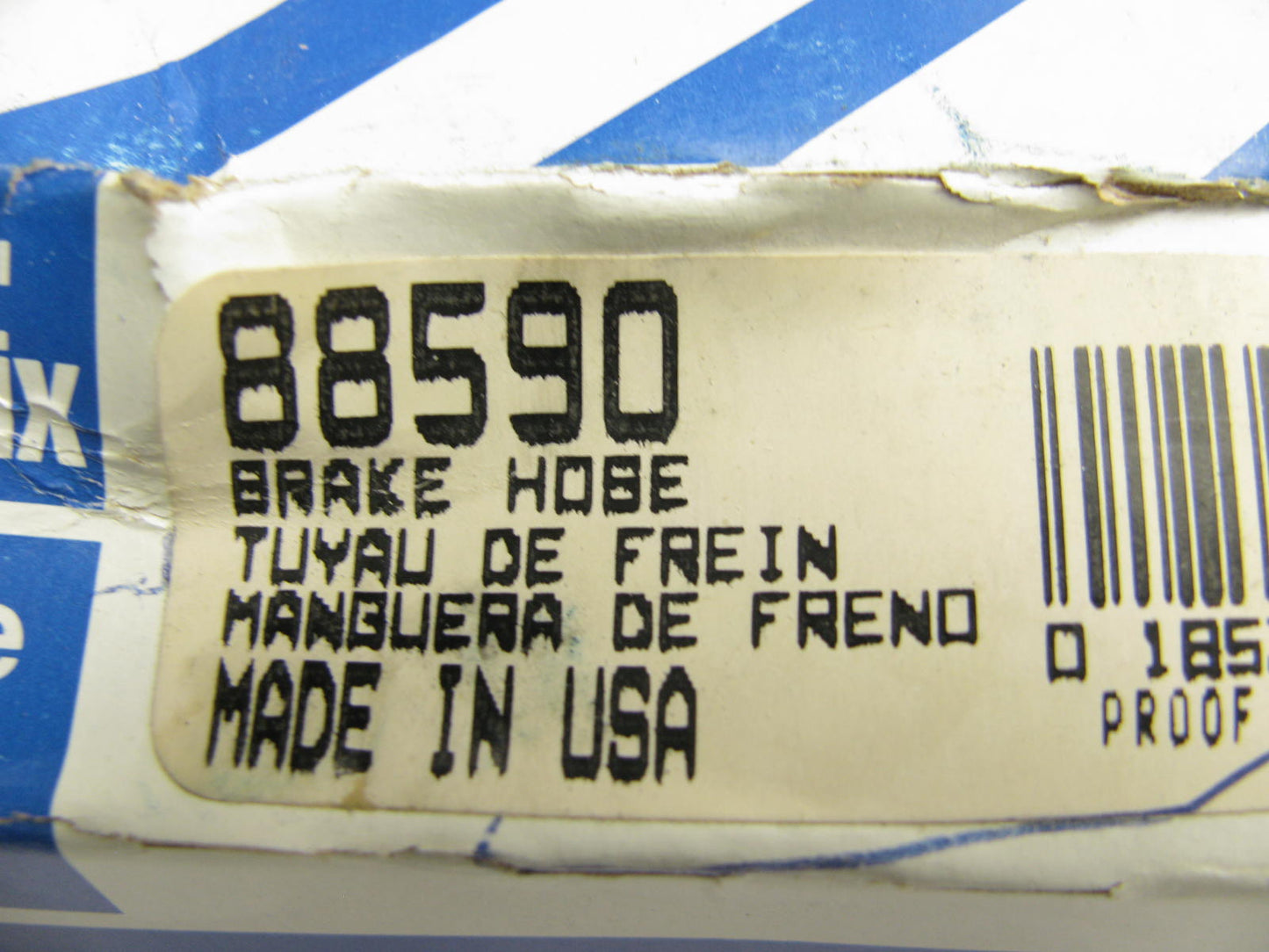 Bendix 88590 Brake Hydraulic Hose - Front Right