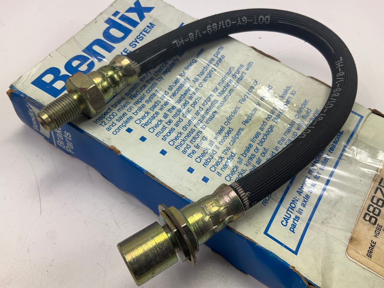 Bendix 88675 Front Brake Hose 1981-87 Toyota Cressida, 1989 Toyota Van