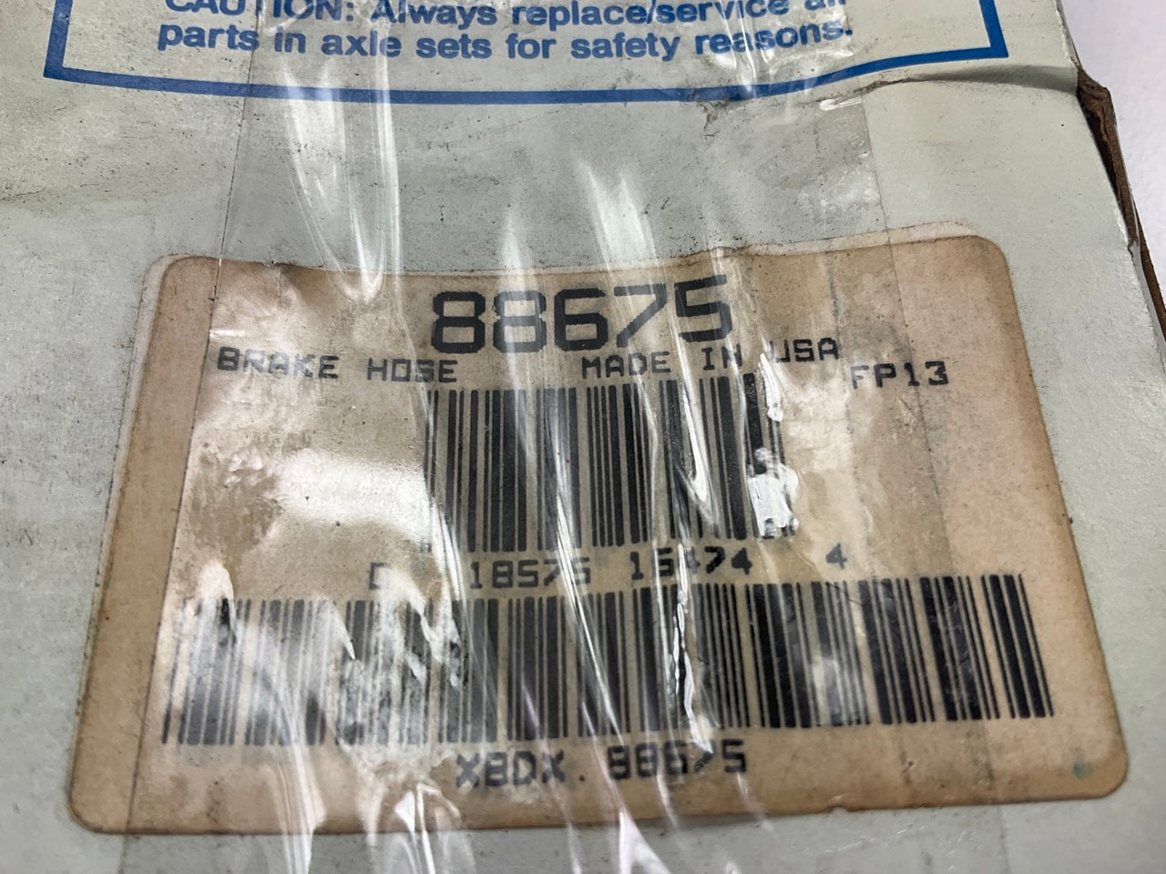 Bendix 88675 Front Brake Hose 1981-87 Toyota Cressida, 1989 Toyota Van