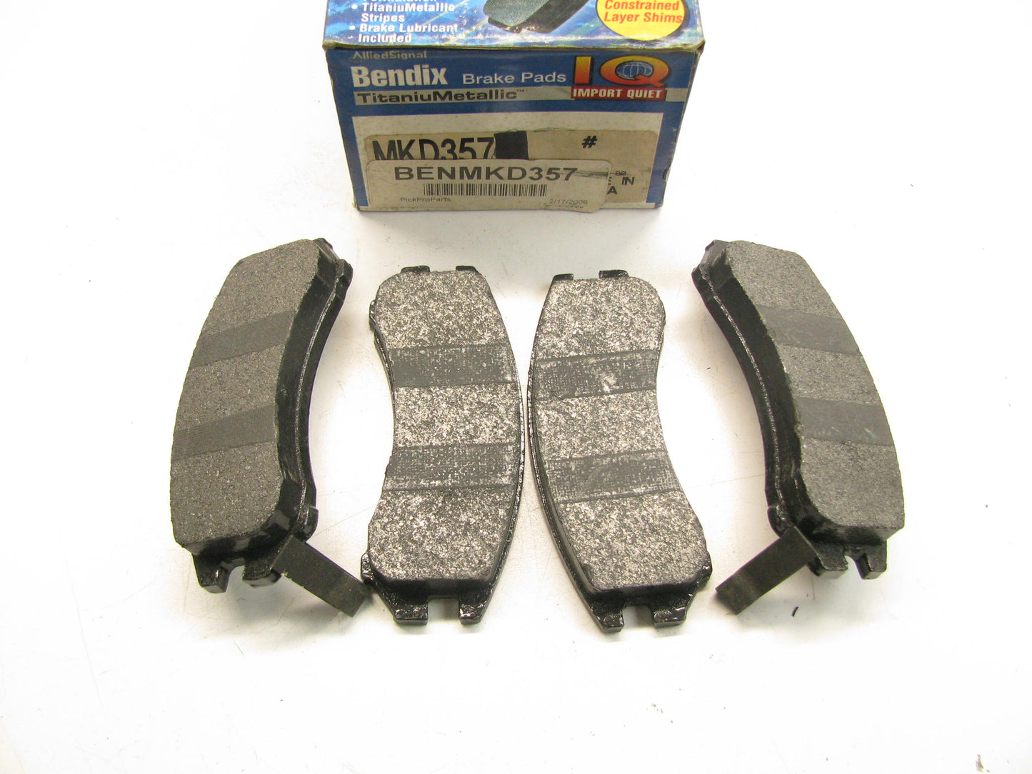 Bendix MKD357 Front Disc Brake Pads For 87-89 Pulsar NX 86-89 Sentra 89-94 Swift