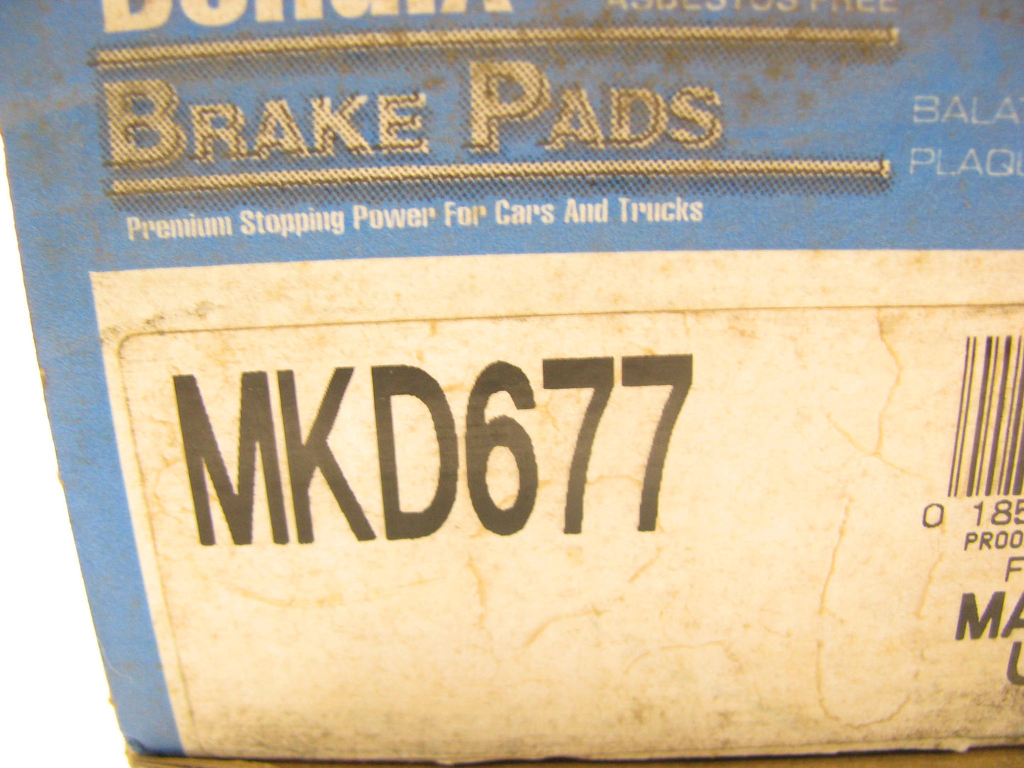 Bendix MKD677 FRONT Disc Brake Pads 1995-2002 Suzuki Esteem