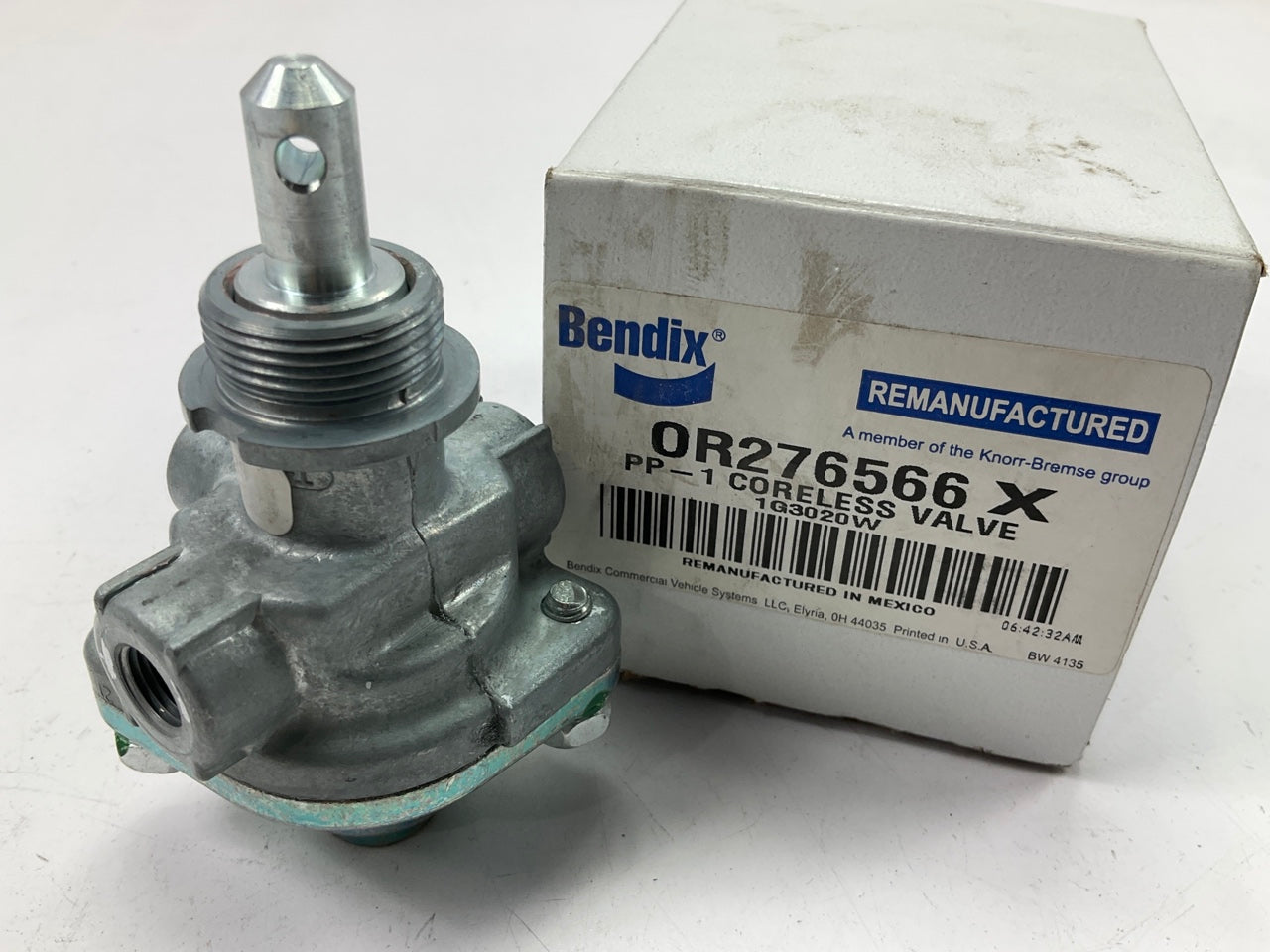REMAN. Bendix OR276566X PP-1 Push / Pull Valve, 20 PSI Release
