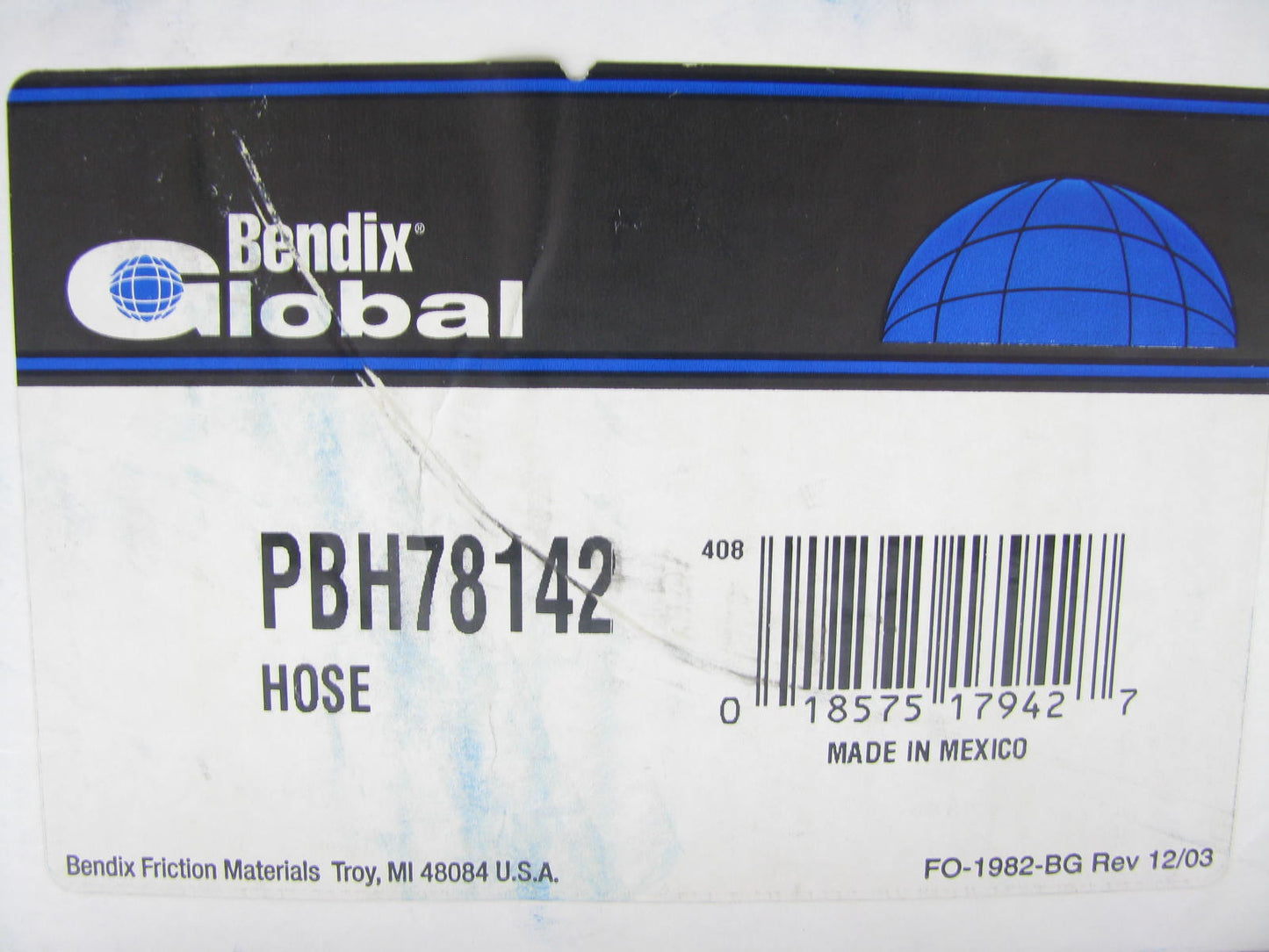 Bendix PBH78142 Front Right Passenger Side Brake Hose 1994-99 Ram 1500 2500 3500