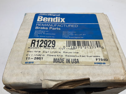 REMAN. Bendix R 12929 Brake Master Cylinder For 1991-1994 Nissan Sentra