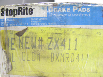 Bendix ZX411 Semi-Metallic Disc Brake Pads - Front / Rear