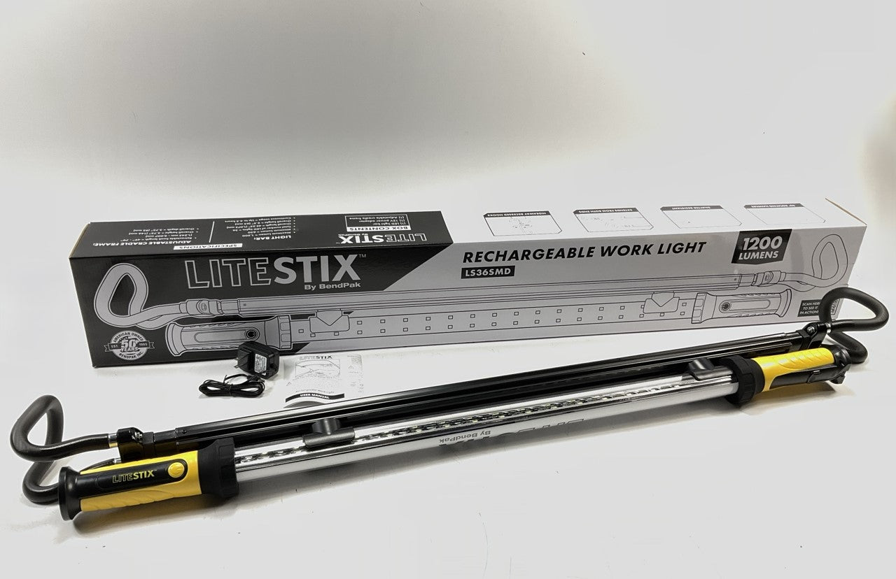 LITESTIX LS36SMD Lithium Rechargeable Underhood LED Portable Work Light Lamp