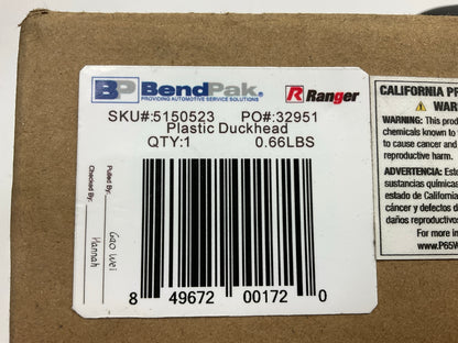 Bendpak Ranger 5150523 Hardened Plastic Tool Head For All Wheel Types